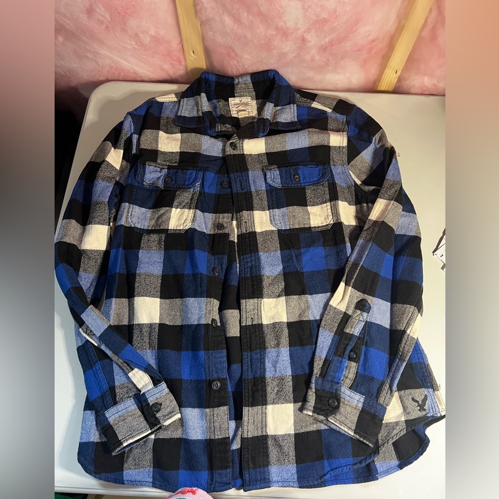 American eagle heritage classic fit flannel